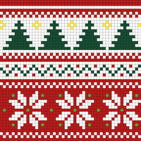 Copy of Christmas Fair Isle for Hat