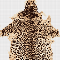 Leopard rug