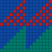 Triangle hat