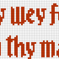 Upon my wey text