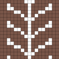 Flower inlay