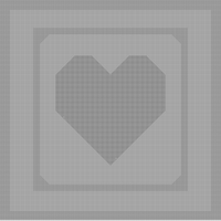 Heart baby blanket