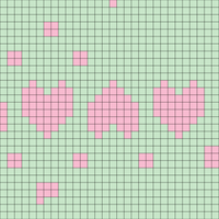 102 stitches hearts