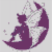 Copy of Fairy sitting on Moon