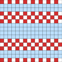 Checkered Stripe Chart A