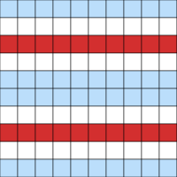 Checkered Stripe Chart B