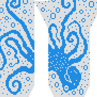 Kraken sock right