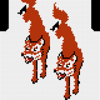Fox Sweater Back Panel