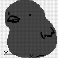 Fat corvid