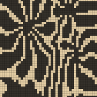 Black flower stem square - Stitch Fiddle.png
