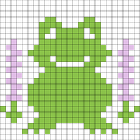 Lavender Frog