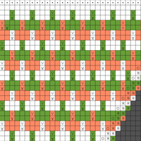 Mosaic for shawl