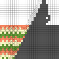 Mosaic #2 for shawl