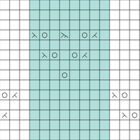 lace arrows pointing up
