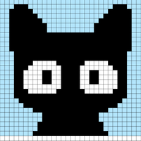 Copy of Copy of Copy of Copy of Copy of Copy of Big Eye Cat Granny Square (가방)