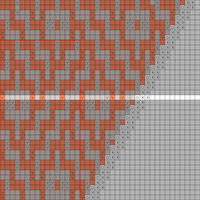 Big mosaic for shawl