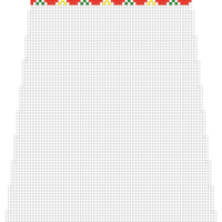 arm Polsk genser 2  blomster (kun str m)