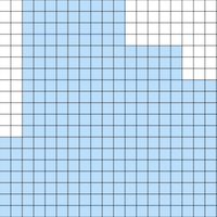 dopleta back gauge: 10x10cm=32stx46R