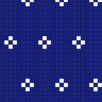 Blauwe trui structuur