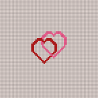 interlocking hearts
