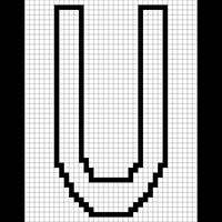 Letter-U-Washcloth-Afghan-Square-Chart.webp