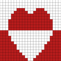 Heart card holder