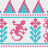trans flag hat