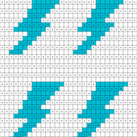 Fingerless Glove Back Double Lightning Bolt
