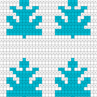 Fingerless Glove Back Double Leaf