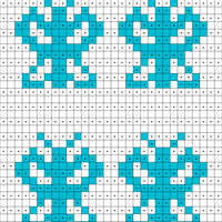 Fingerless Glove Back Double Butterfly