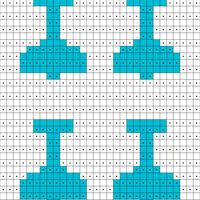 Fingerless Glove Back Double Mjolnir