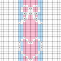 Center stitch pattern