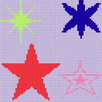 Copy of 80s Star Pattern