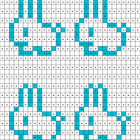 Fingerless Glove Back Double Bunny