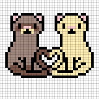 Lovebird ferrets