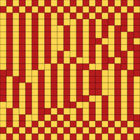 Duck Coaster - all stitches