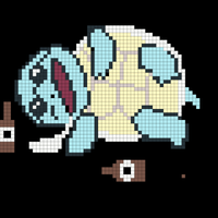 Passed out Squirtle