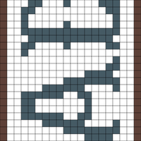 Cade Filet Crochet Plaque