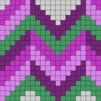 chevron colourwork