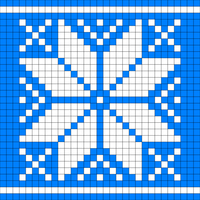 Blue Nordic Star for Hotpad