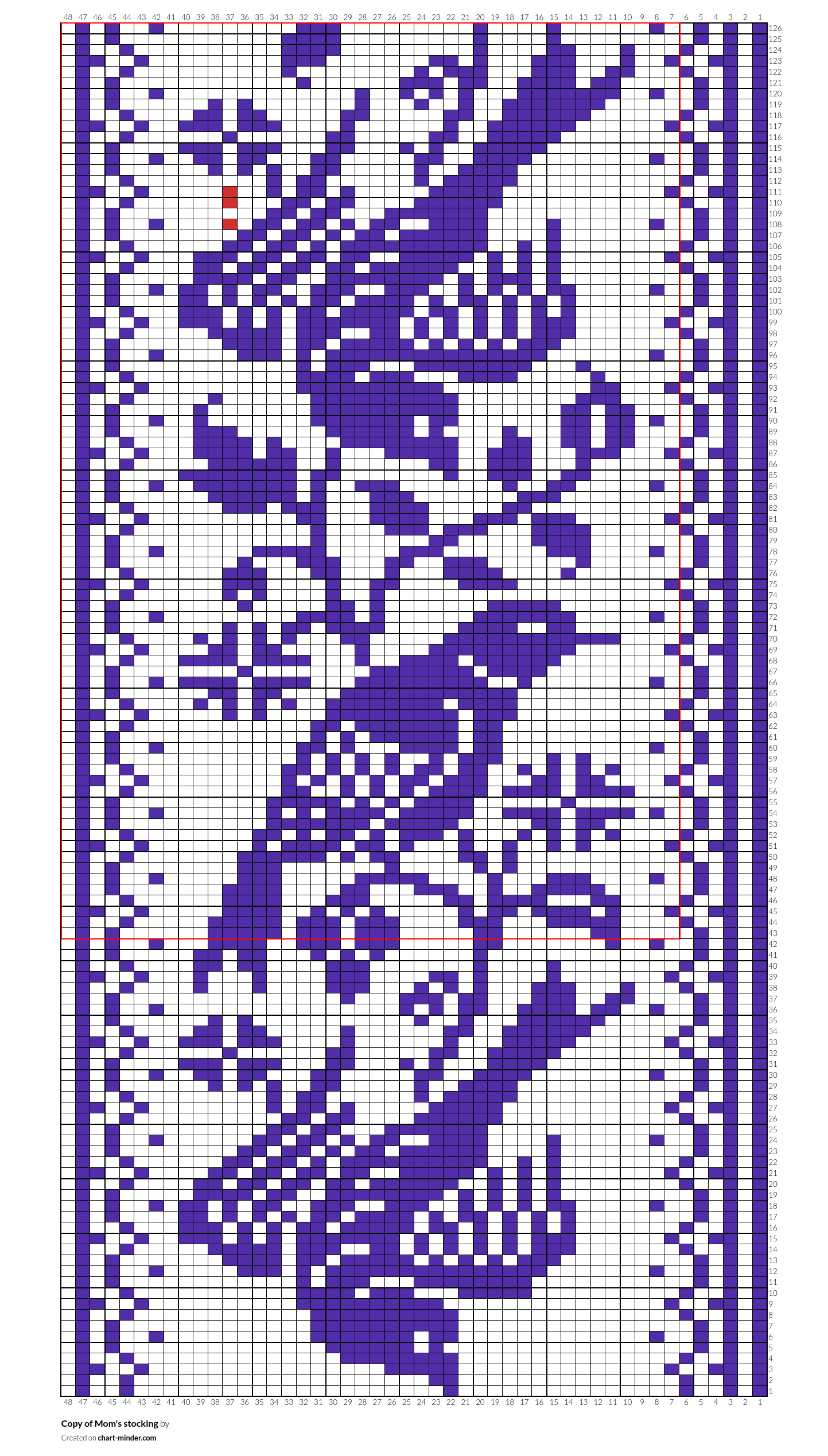Copy of Mom's stocking