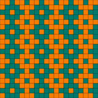 Small Repeating Dotted Diamonds