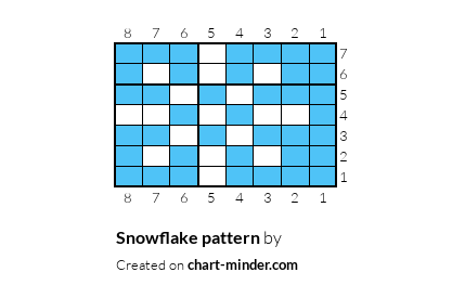 Snowflake pattern