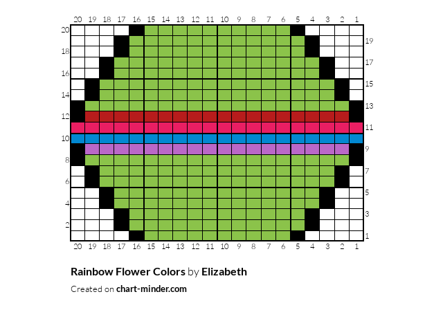 Rainbow Flower Colors