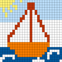 DISEÑO BARCO DE 25 H X 34 H