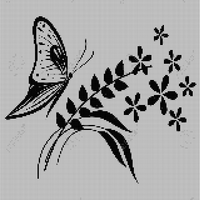 50949809-ilustración-del-vector-de-insecto-mariposa-blanco-y-negro-flores-y-ramas-con-hojas-aislado-en-el-fondo-.jpg