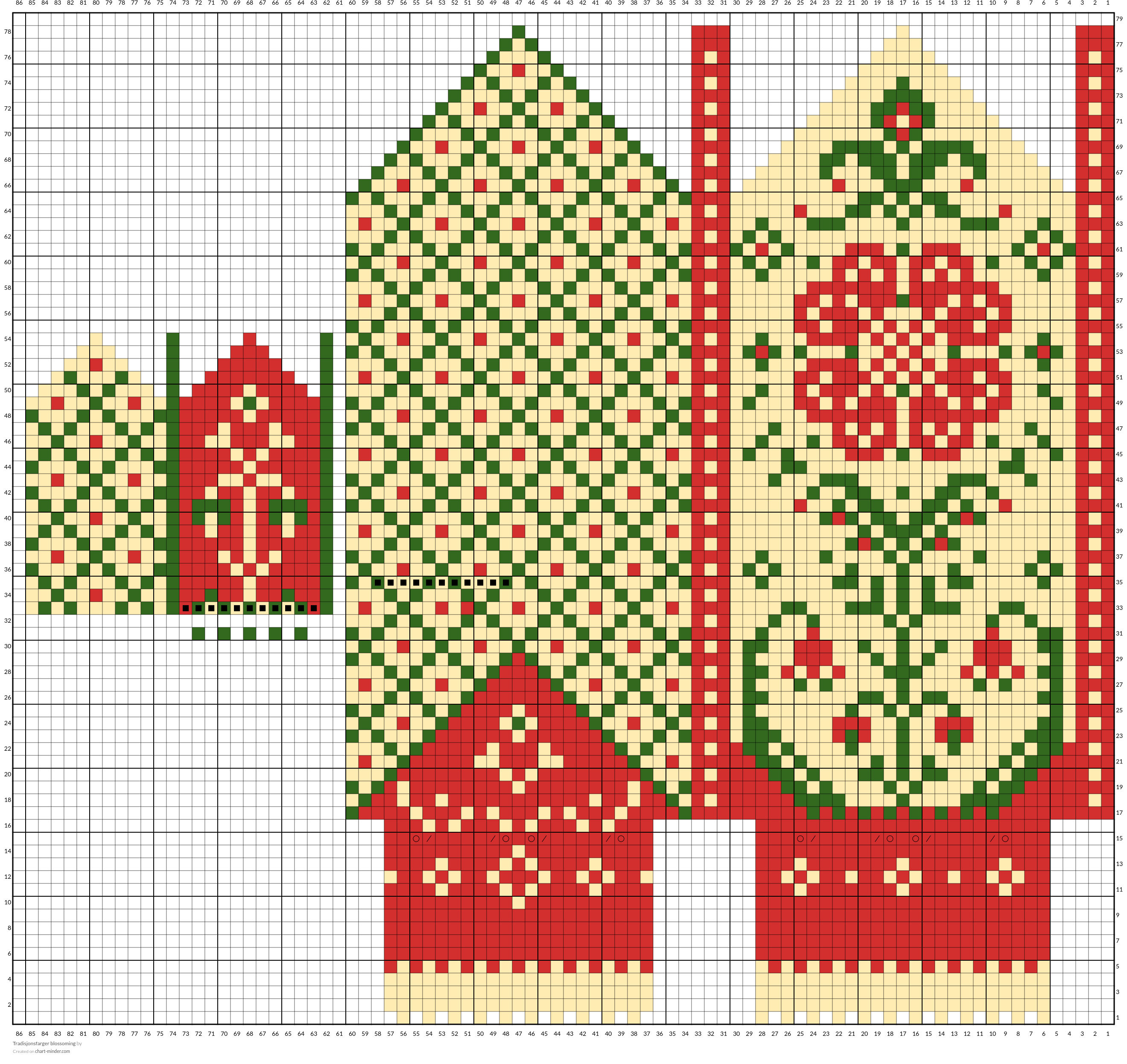 Tradisjonsfarger  blossoming