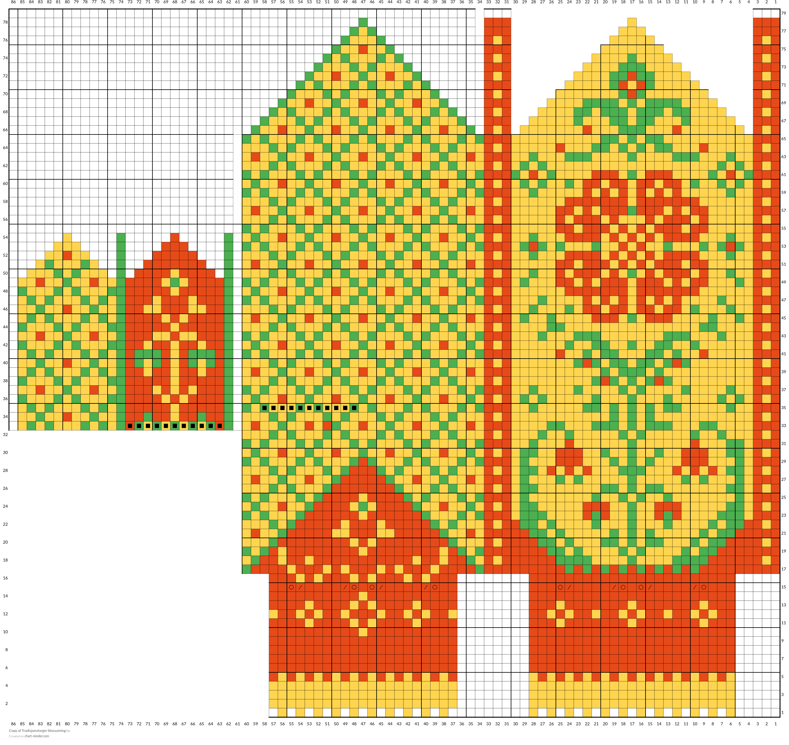 Copy of Tradisjonsfarger  blossoming