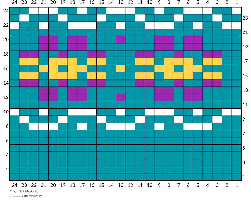 Copy of Fairisle star