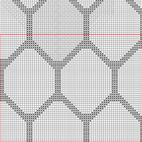 Honeycomb Curtain Lace
